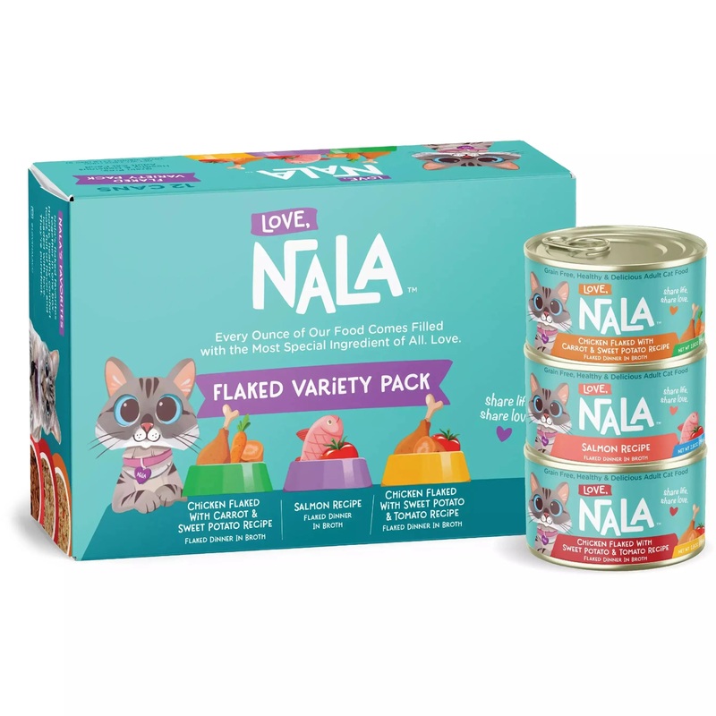 Love, Nala Flaked Variety Pack 2.8oz – 12 per Case