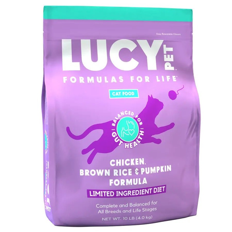 Lucy Pet Products Chicken, Brown Rice & Pumpkin Limited Ingredient Diet Cat Food