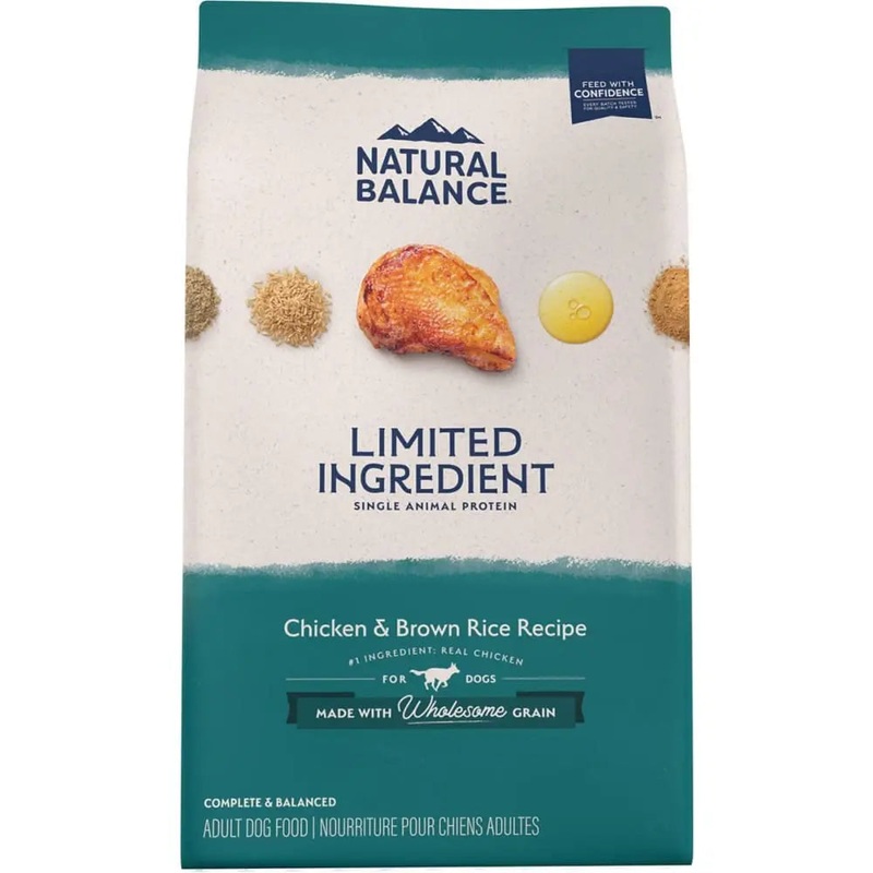 Natural Balance Pet Foods L.I.D Dry Dog Food Chicken & Brown Rice,