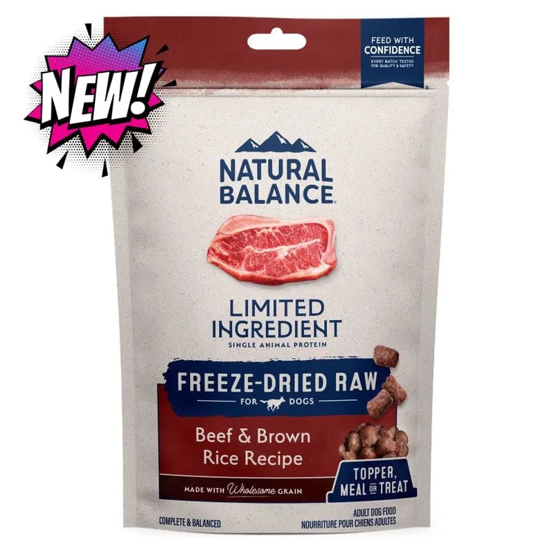 Natural Balance Pet Foods L.I.D. Freeze Dried Dog Food