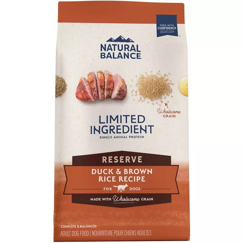 Natural Balance Pet Foods L.I.D Reserve Dry Dog Food Duck & Brown Rice