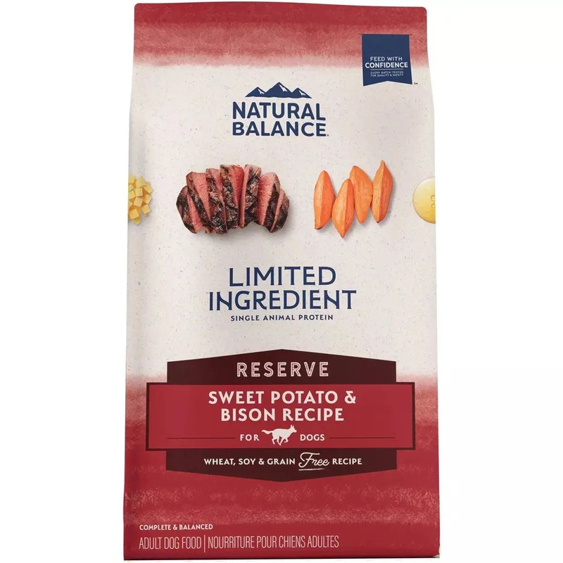 Natural Balance Pet Foods L.I.D. Sweet Potato and Bison Adult Dry Dog Food