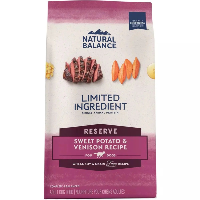Natural Balance Pet Foods L.I.D. Sweet Potato and Venison Adult Dry Dog Food