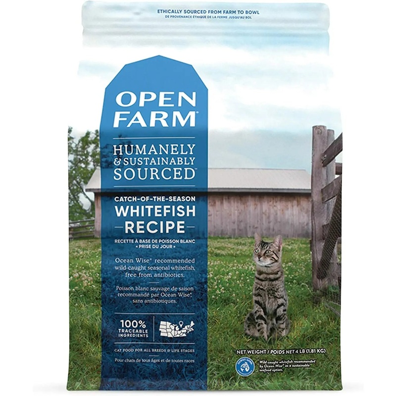 Open Farm Catch-of-the-Season Whitefish Grain Free Dry Cat Food