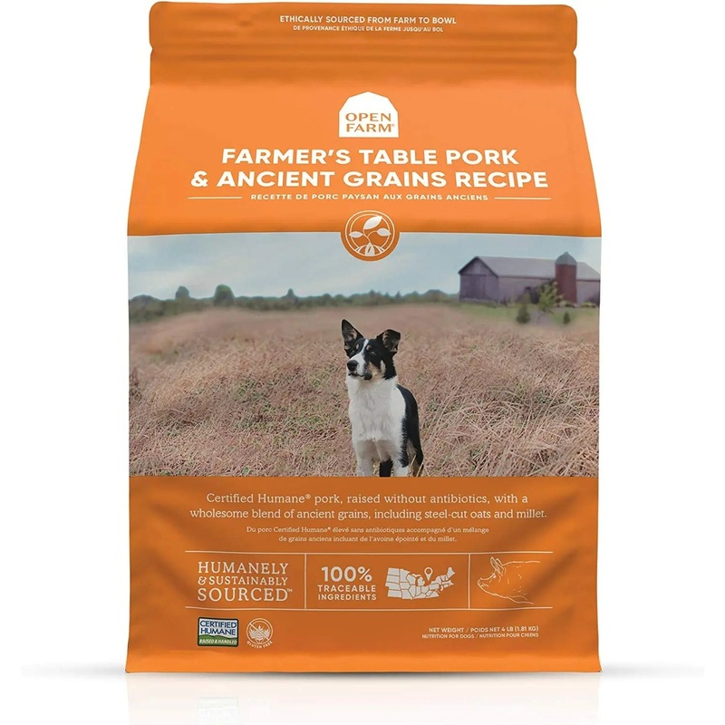 Open Farm Farmer’s Table Pork & Ancient Grains Dry Dog Food