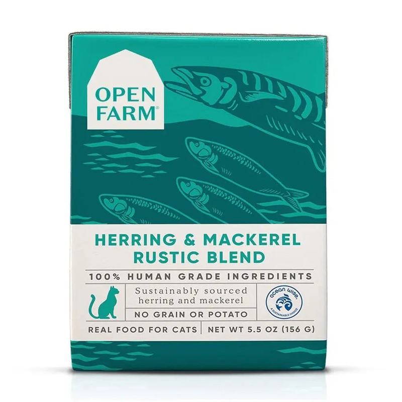 Open Farm Herring & Mackerel Rustic Blend Wet Cat Food 5.5oz