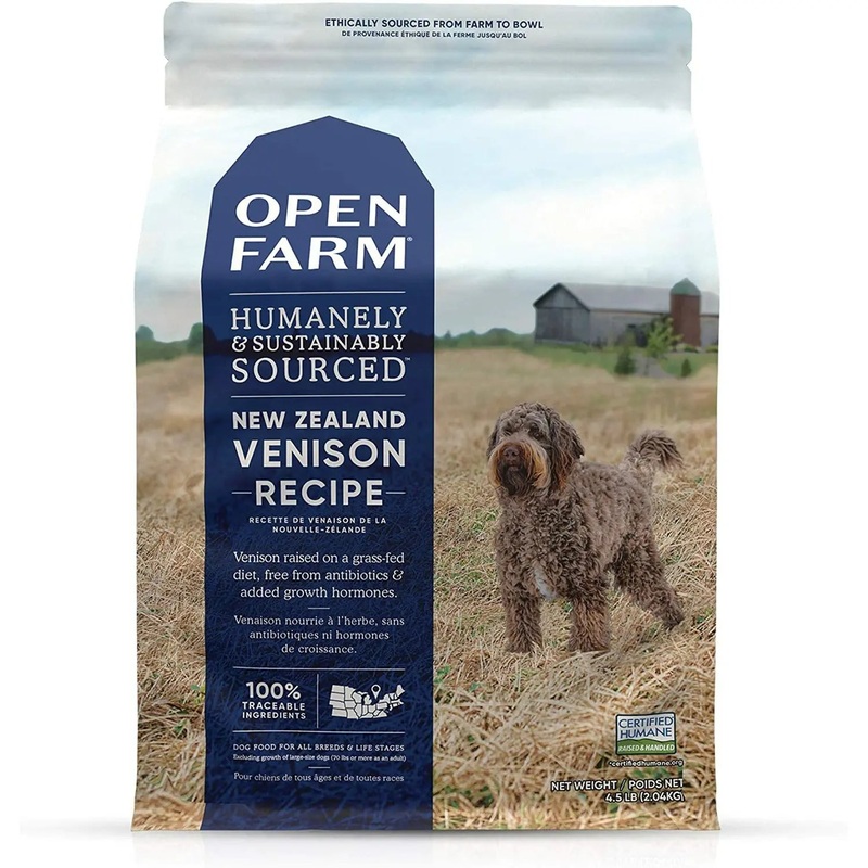 Open Farm New Zealand Venison Grain Free Dry Dog Food