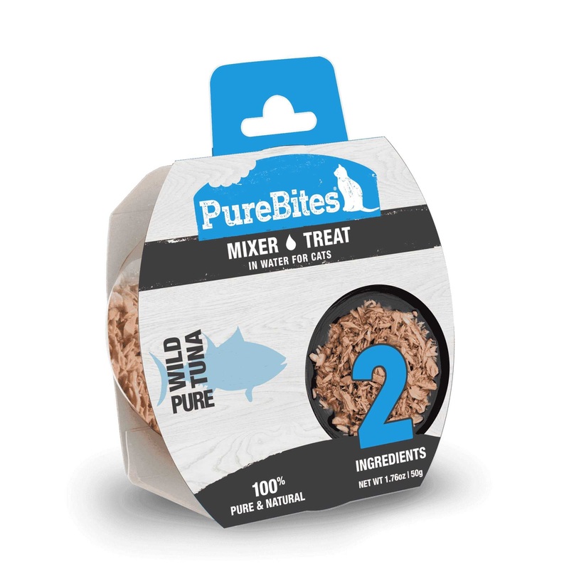 PureBites Mixers Wild Skipjack Tuna in Water Cat Food 12 / 1.76 oz