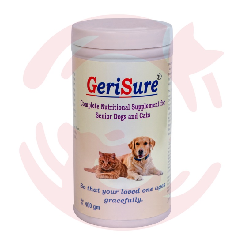 Areion Vet Nutritional Supplement for Senior Cats & Dogs – Gerisure