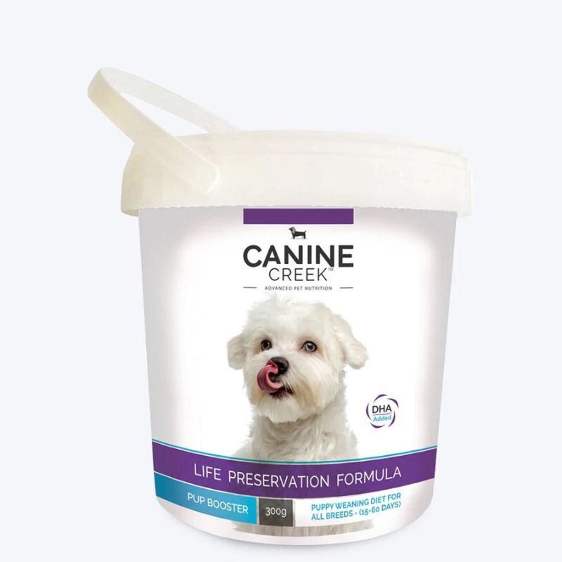 Canine Creek Pup Booster – Puppy Weaning Diet for All Breeds (300g)