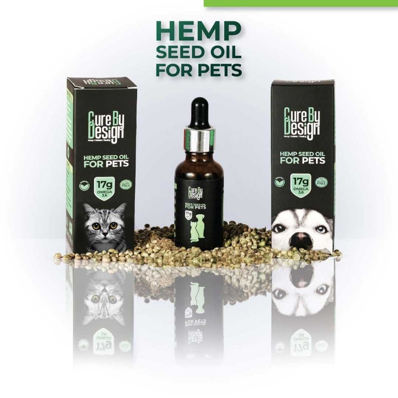 Cure By Design – Hemp Seed Oil (30ml)
