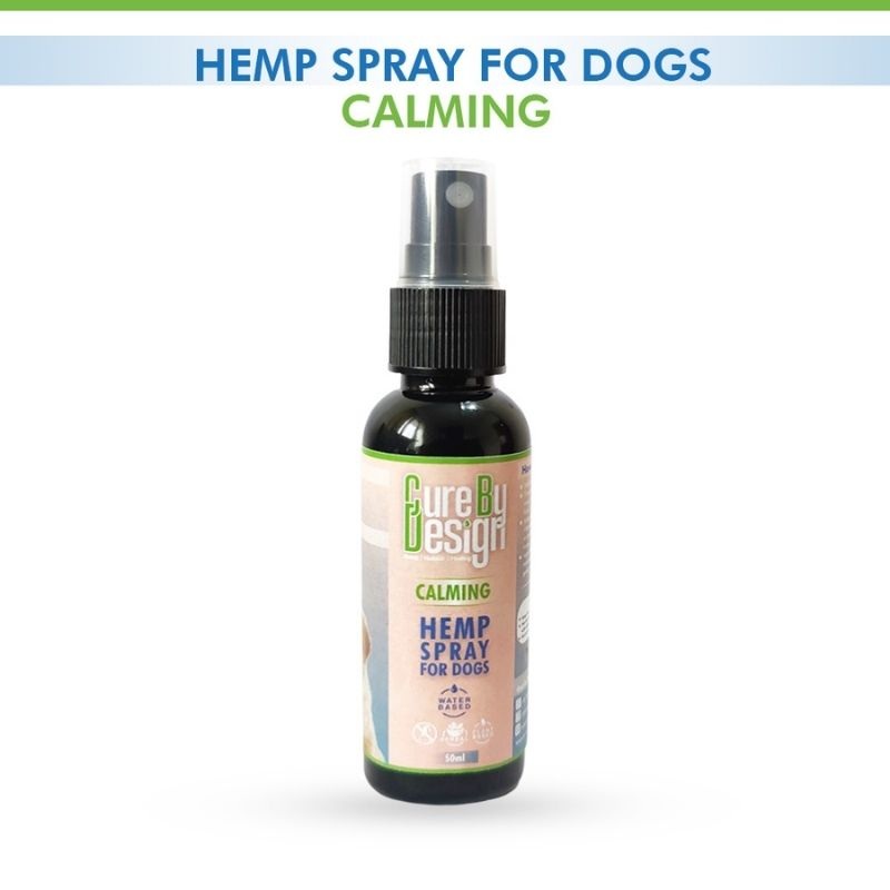 Cure By Design Hemp Spray for Dogs –  Calming (50ml)