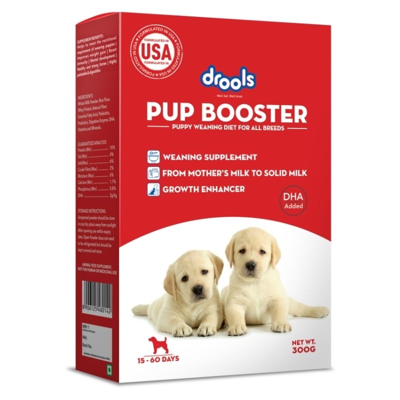 Drools Pup Booster – Puppy Weaning Diet for All Breeds