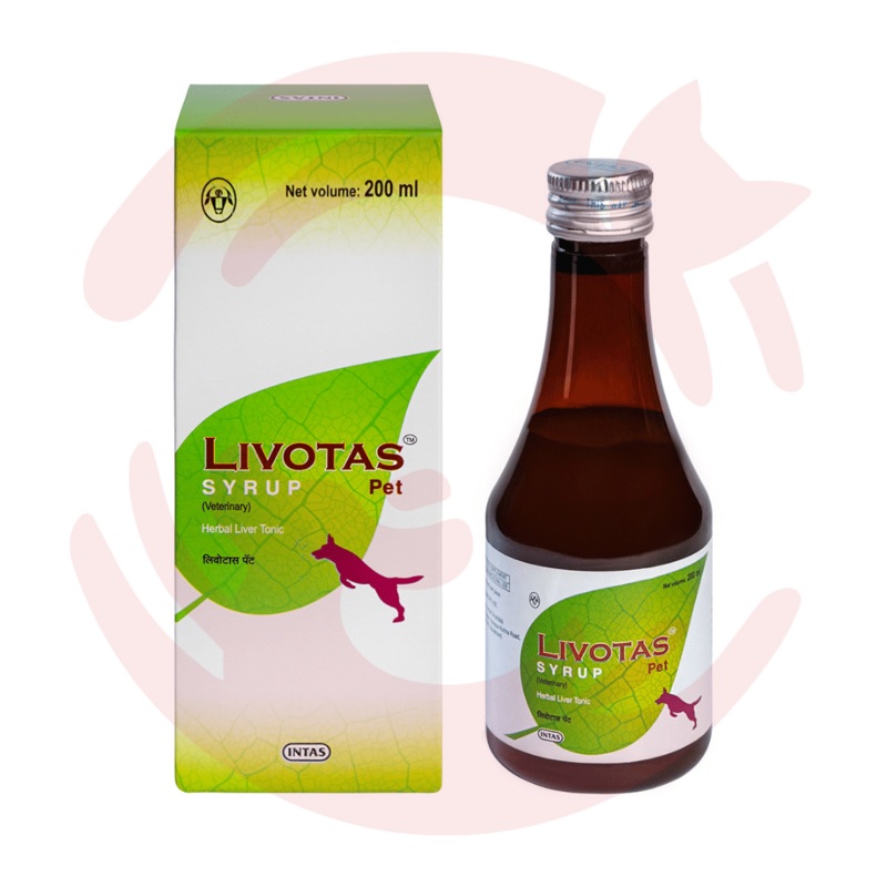 Intas Supplement for Dogs – Livotas Pet Syrup for Liver Health (200ml)