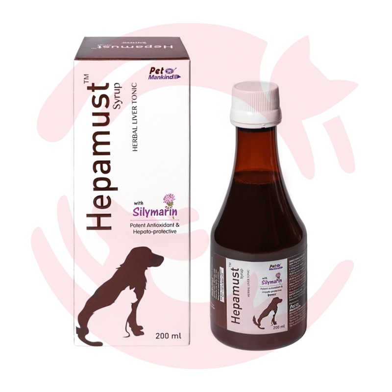 Mankind Supplement For Dogs & Cats – Hepamust Syrup for Live Care (200 ml)