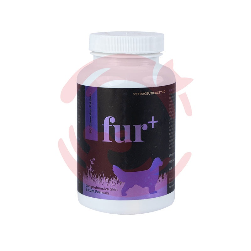 Venttura Supplements for Cats & Dogs – Fur Plus Skin & Coat Supplement (90 tablets)
