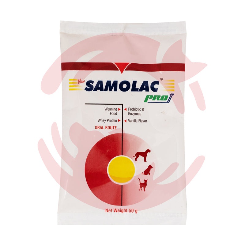 Vetoquinol New Samolac Pro Supplement for Puppies and Kittens – Vanilla