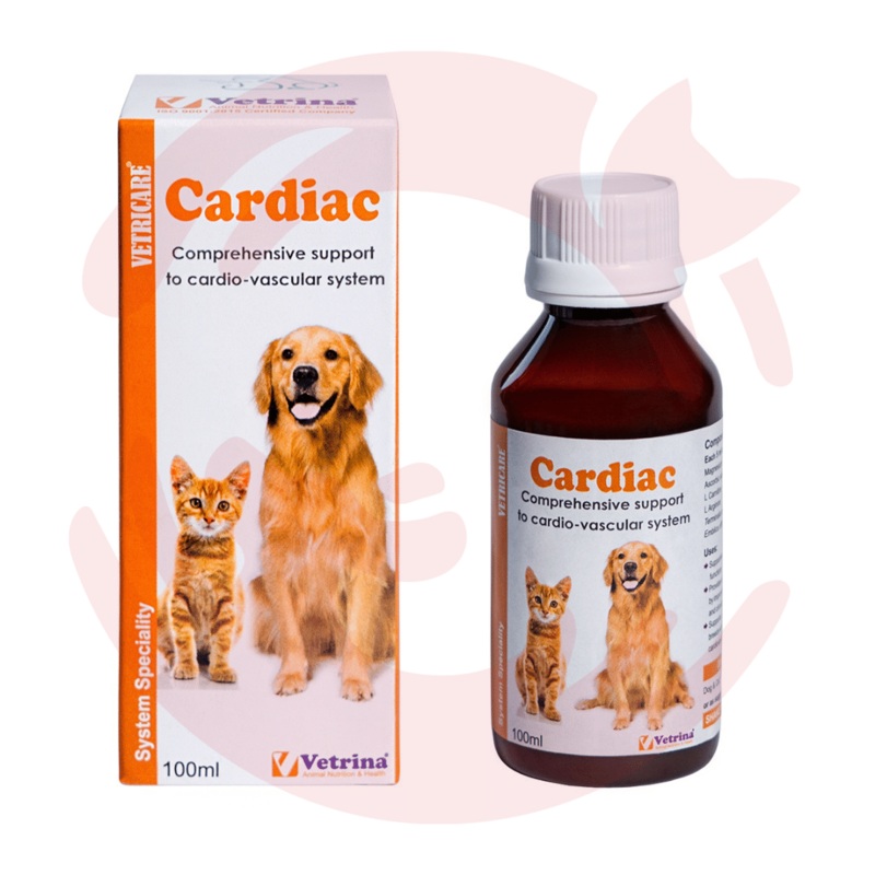 Vetrina Supplements for Cats & Dogs – Vetricare Cardiac (100ml)