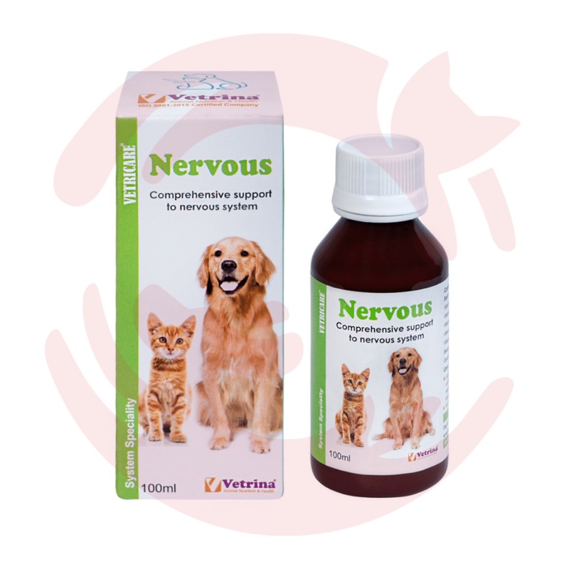 Vetrina Supplements for Cats & Dogs – Vetricare Nervous Syrup (100ml)