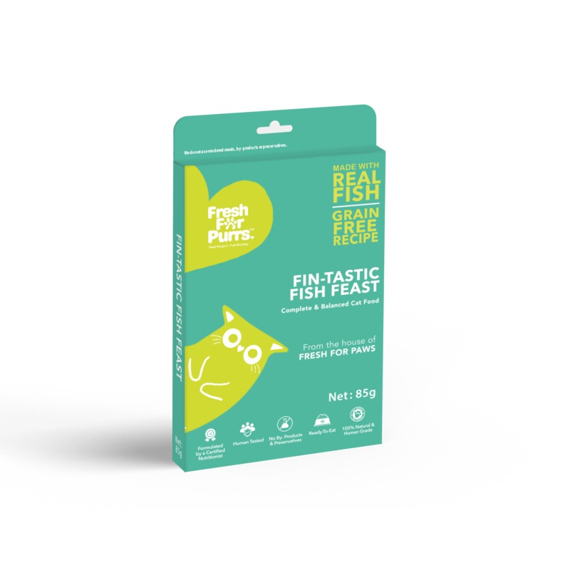 Fresh For Purrs Fin- tastic Fish Feast Cat Food