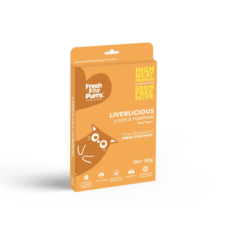 Fresh For Purrs Liverlicious ( Pumpkin ) Cat Food