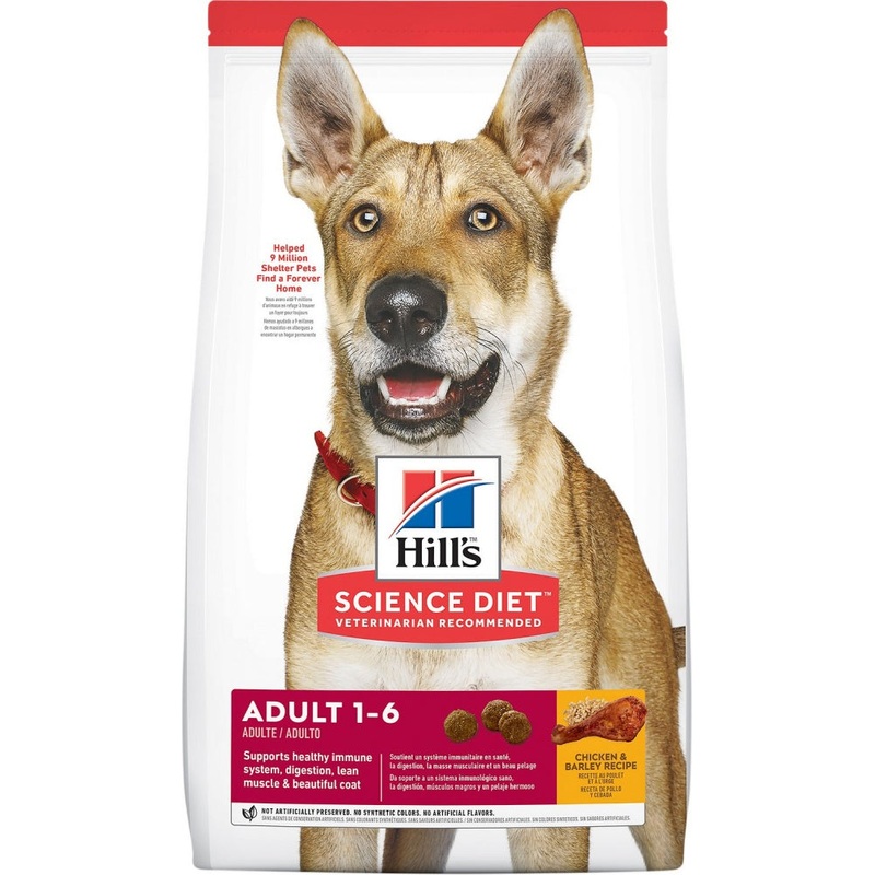 Hill’s Science Diet Adult Chicken & Barley Recipe Dry Dog Food