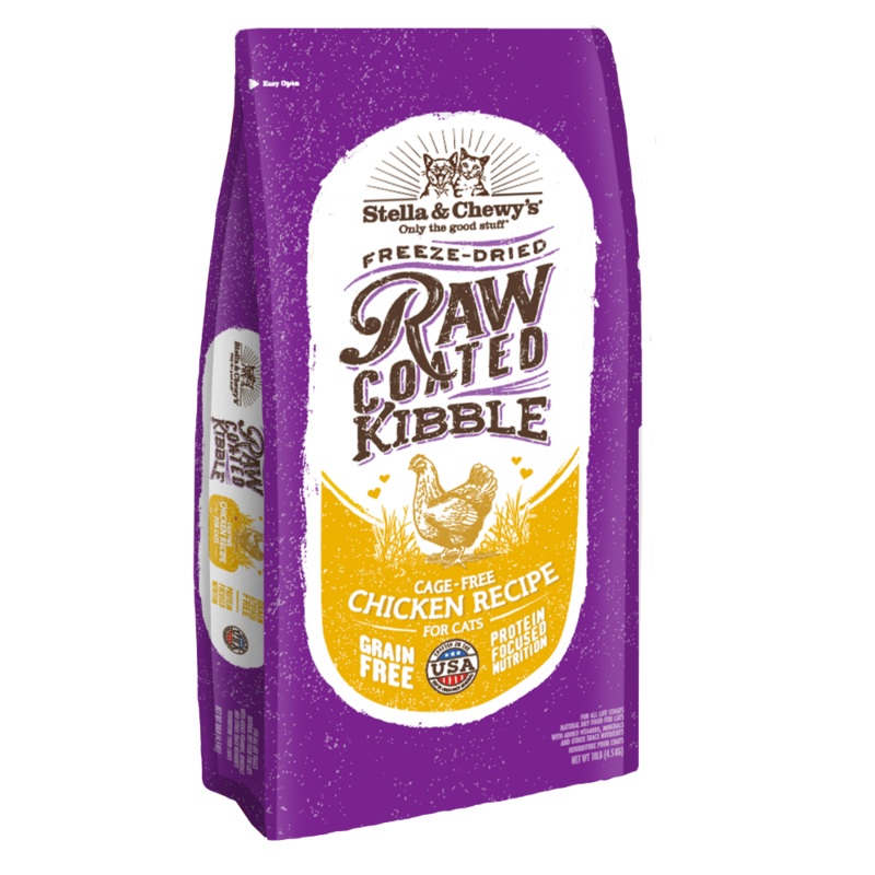 Stella & Chewy’s Raw Coated Kibble Cage Free Chicken Recipe Dry Cat Food