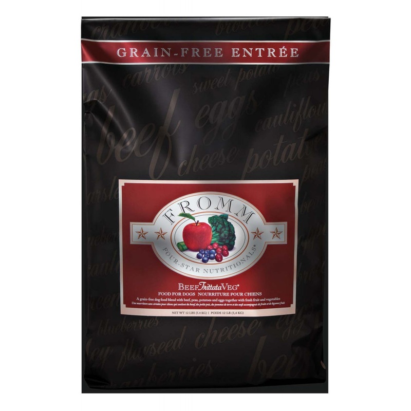 Fromm Four Star Grain Free Beef Frittata Veg Dry Dog Food