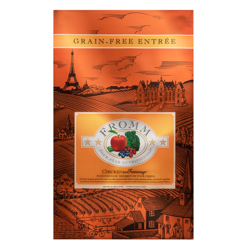 Fromm Four Star Grain Free Chicken au Frommage Dry Dog Food
