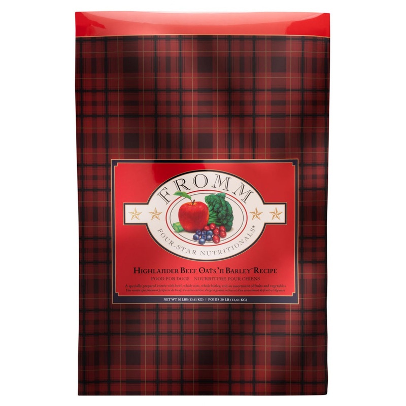 Fromm Four Star Highlander Beef, Oats, ‘n Barley Recipe Dry Dog Food