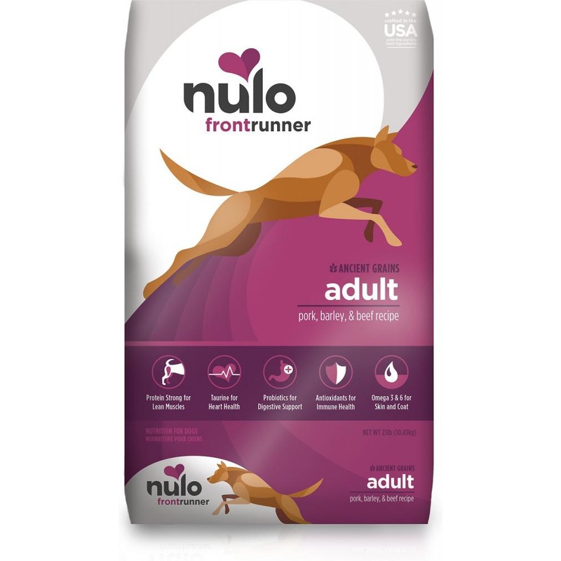 Nulo Frontrunner Pork, Barley & Beef Adult Dry Dog Food