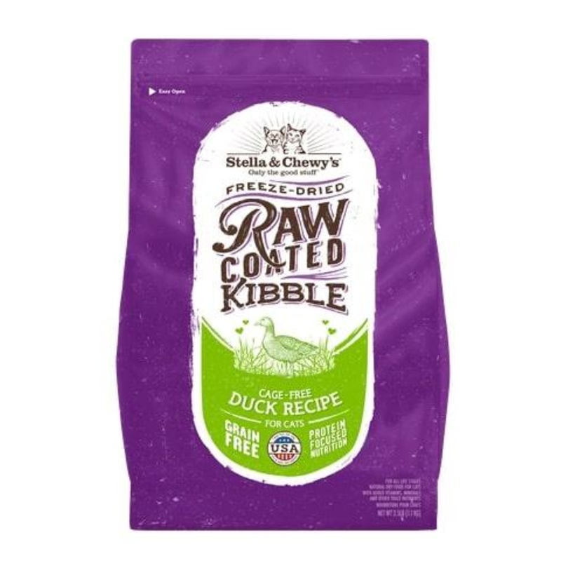 Stella & Chewy’s Raw Coated Kibble Cage Free Duck Recipe Dry Cat Food