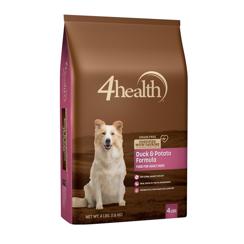 4health Grain Free Duck & Potato Formula Dry Dog Food