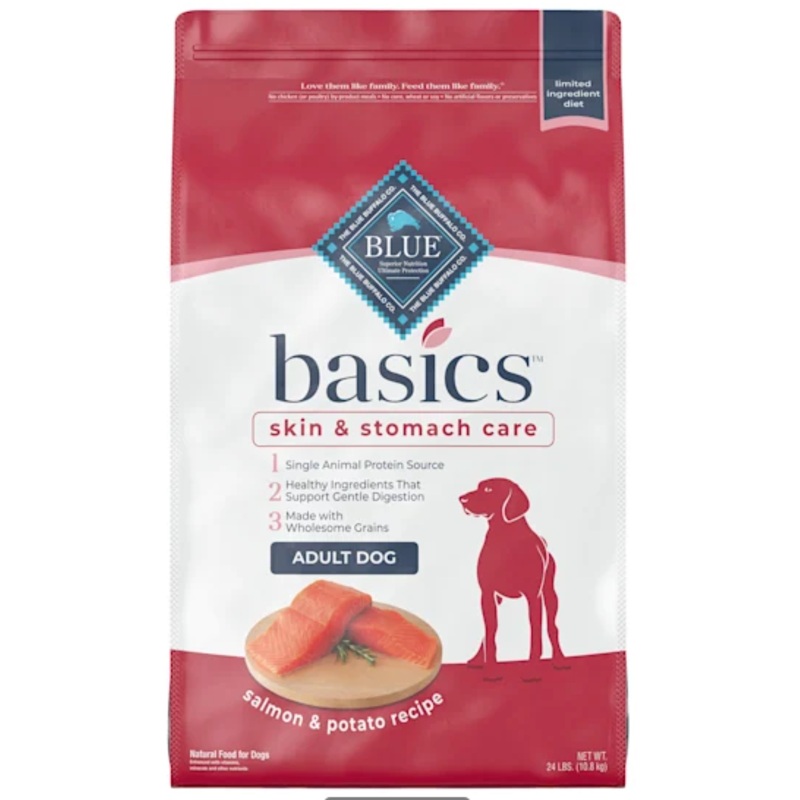 Blue Buffalo Basics Adult Salmon & Potato Recipe Dry Dog Food