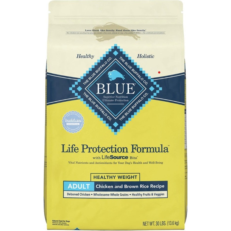 Blue Buffalo Life Protection Healthy Weight Natural Chicken & Brown Rice Recipe Adult Dry Dog Food