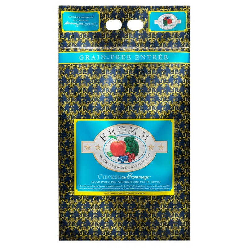 Fromm Four Star Grain Free Chicken au Frommage Dry Cat Food