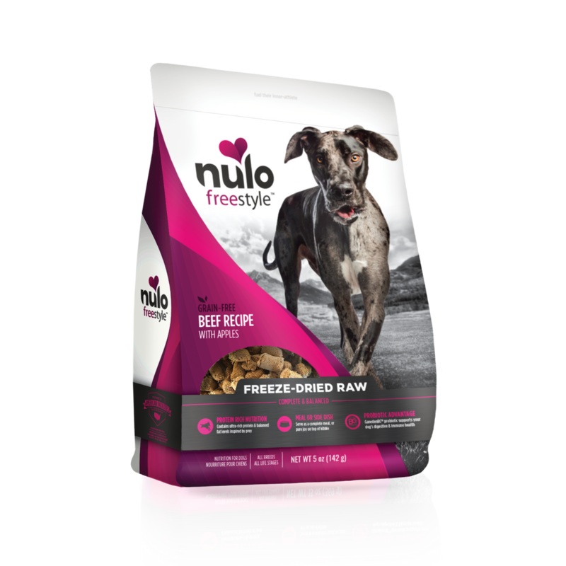 Nulo FreeStyle Dog Freeze-Dried Raw Grain-Free Beef With Apples