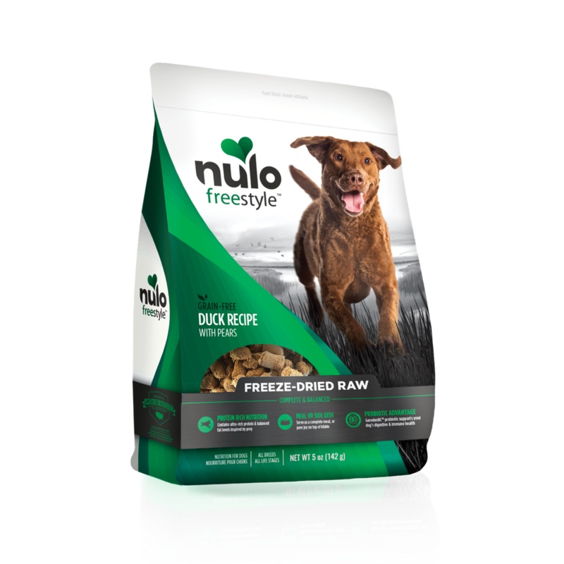 Nulo FreeStyle Dog Freeze-Dried Raw Grain-Free Duck With Pears