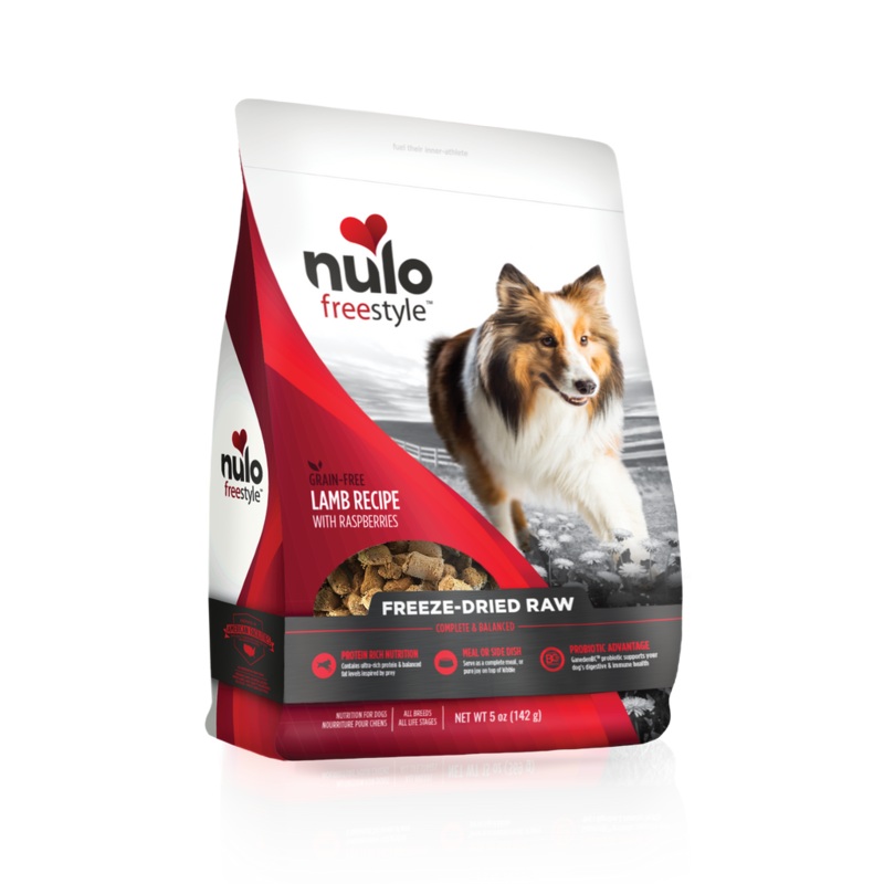 Nulo FreeStyle Dog Freeze-Dried Raw Grain-Free Lamb With Raspberries
