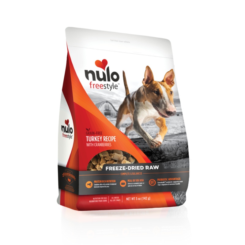 Nulo FreeStyle Dog Freeze-Dried Raw Grain-Free Turkey With Cranberries