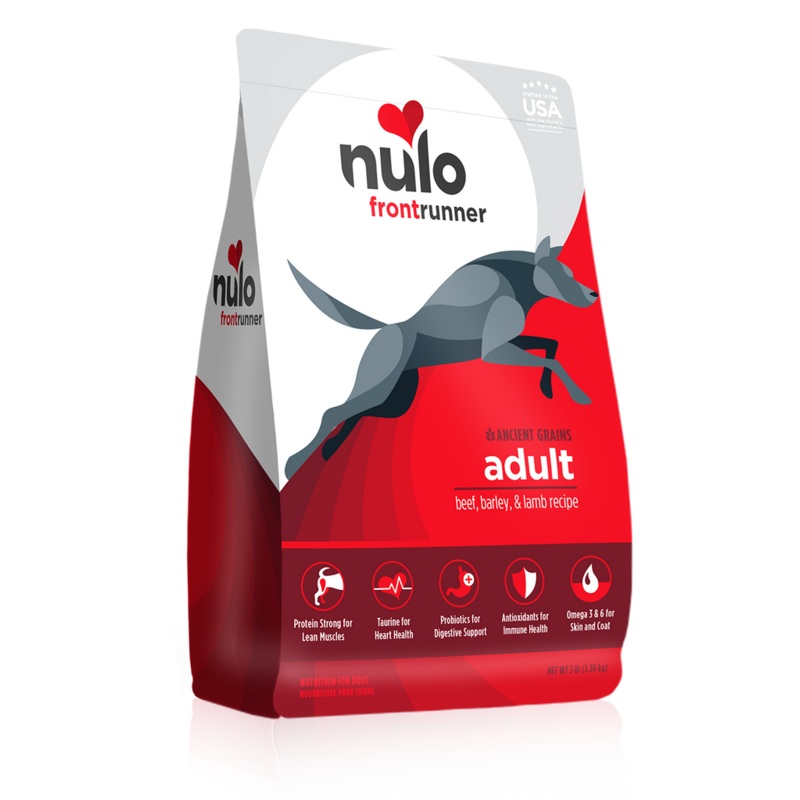 Nulo Frontrunner Adult Dog with Beef, Barley & Lamb