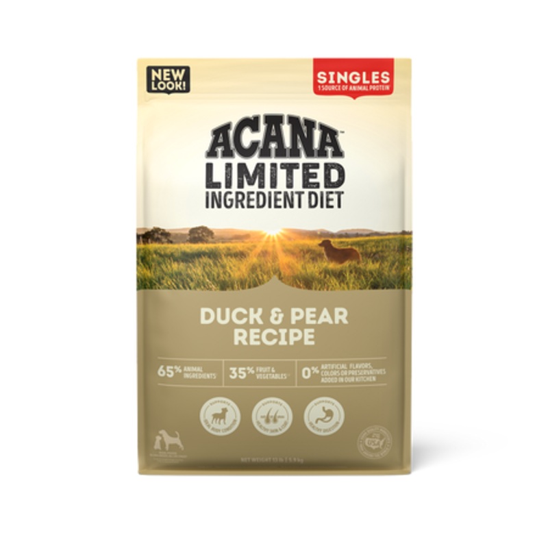 ACANA Singles Limited Ingredient Diet Duck and Pear Formula Grain Free Dry Dog Food