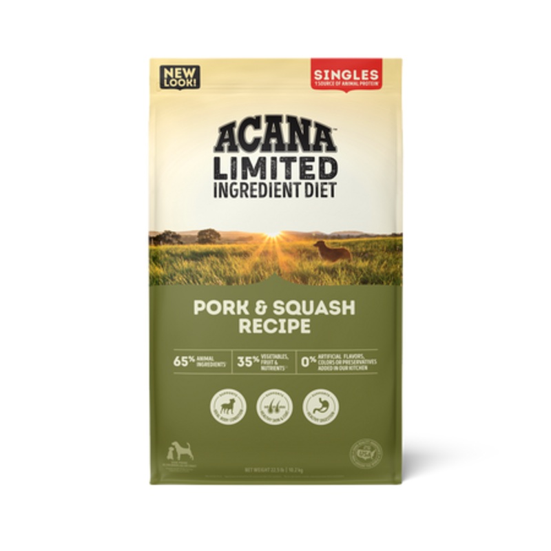 ACANA Singles Limited Ingredient Diet Pork and Squash Formula Grain Free Dry Dog Food