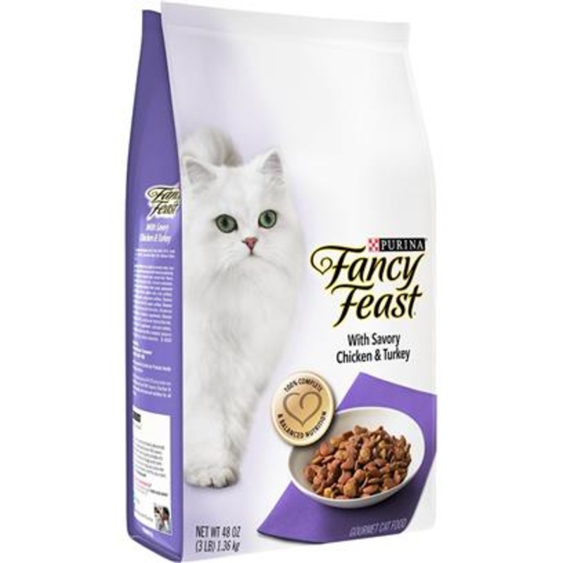 Fancy Feast Gourmet Savory Chicken & Turkey Dry Cat Food