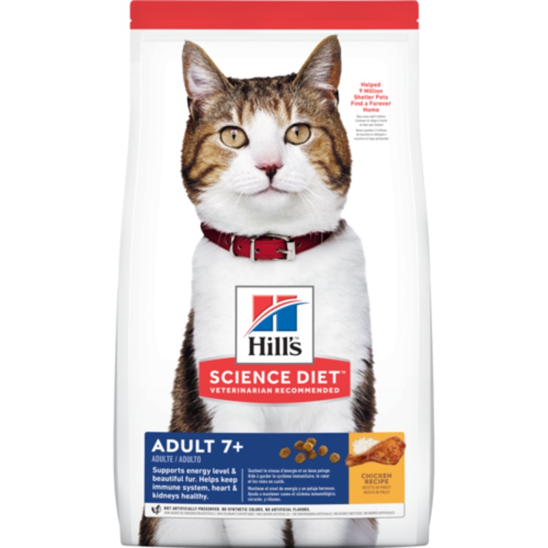 Hill’s Science Diet Adult (7+) Chicken Recipe Cat Food