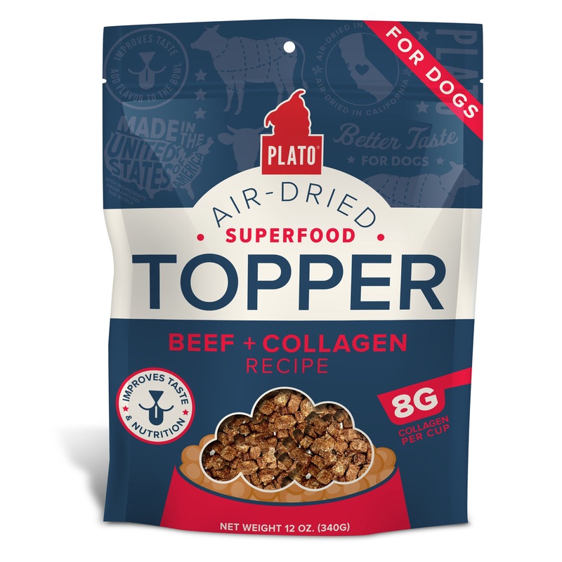Plato Food Topper Beef & Collagen Recipe 12oz