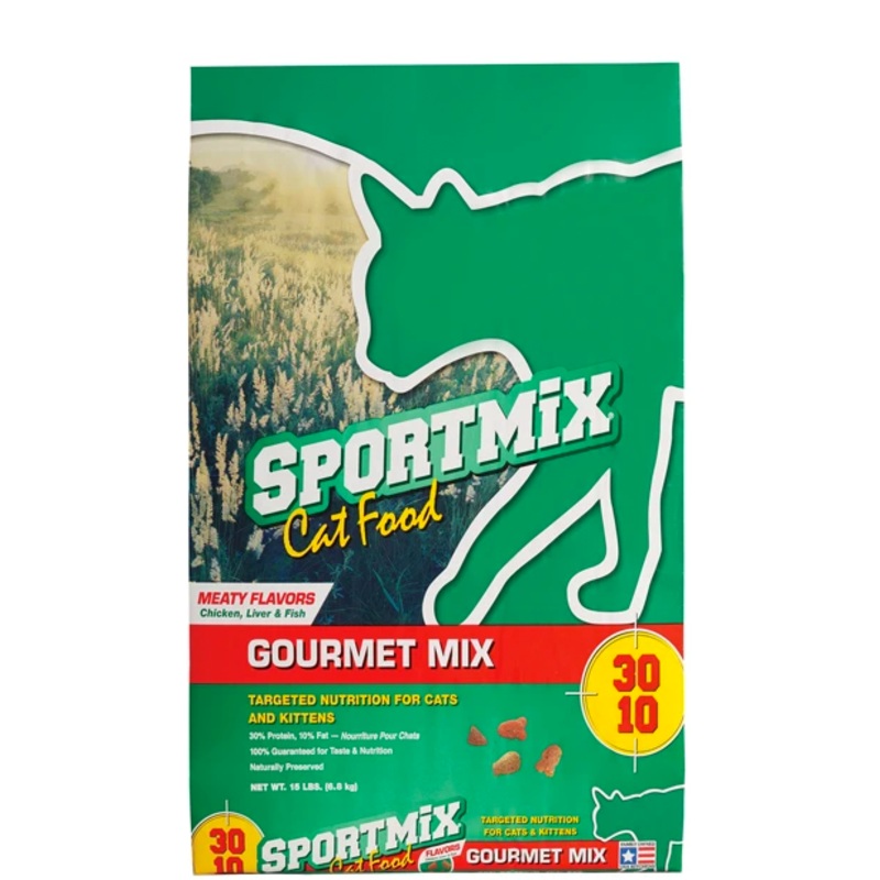 SPORTMiX Gourmet Mix Liver & Fish Flavor Dry Cat Food