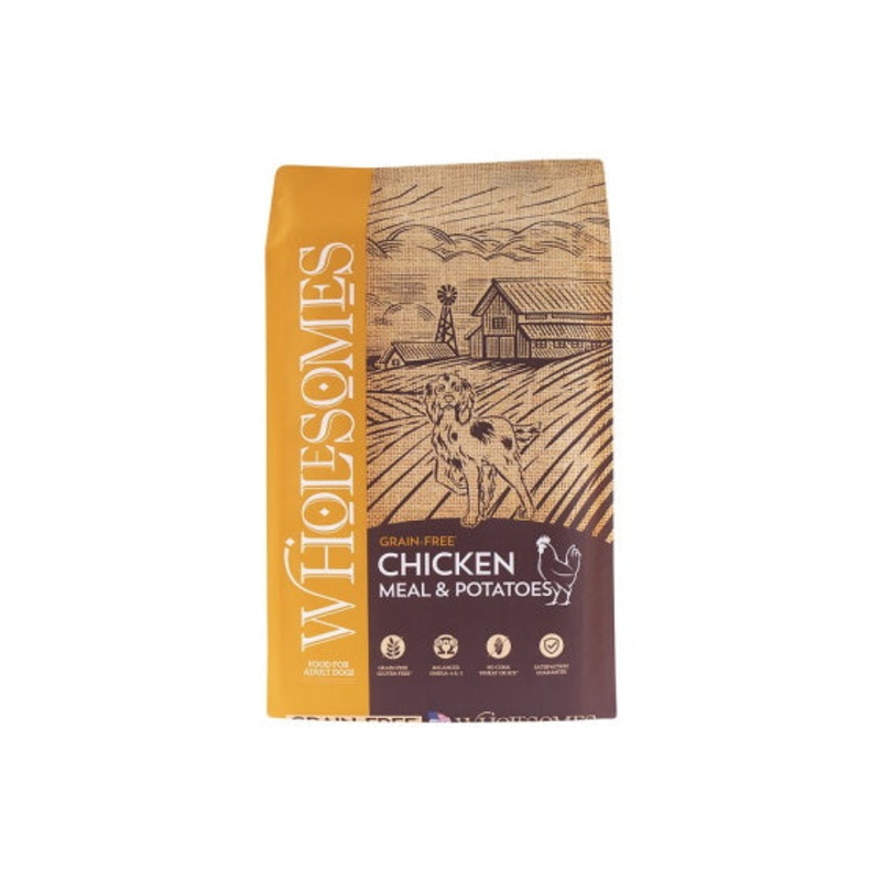 Wholesomes Grain Free Chicken Meal & Potato Recipe Dry Dog Food