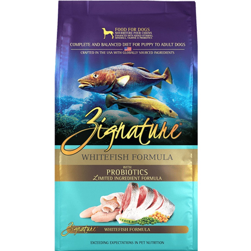 Zignature Limited Ingredient Diet Grain Free Whitefish Recipe Dry Dog Food