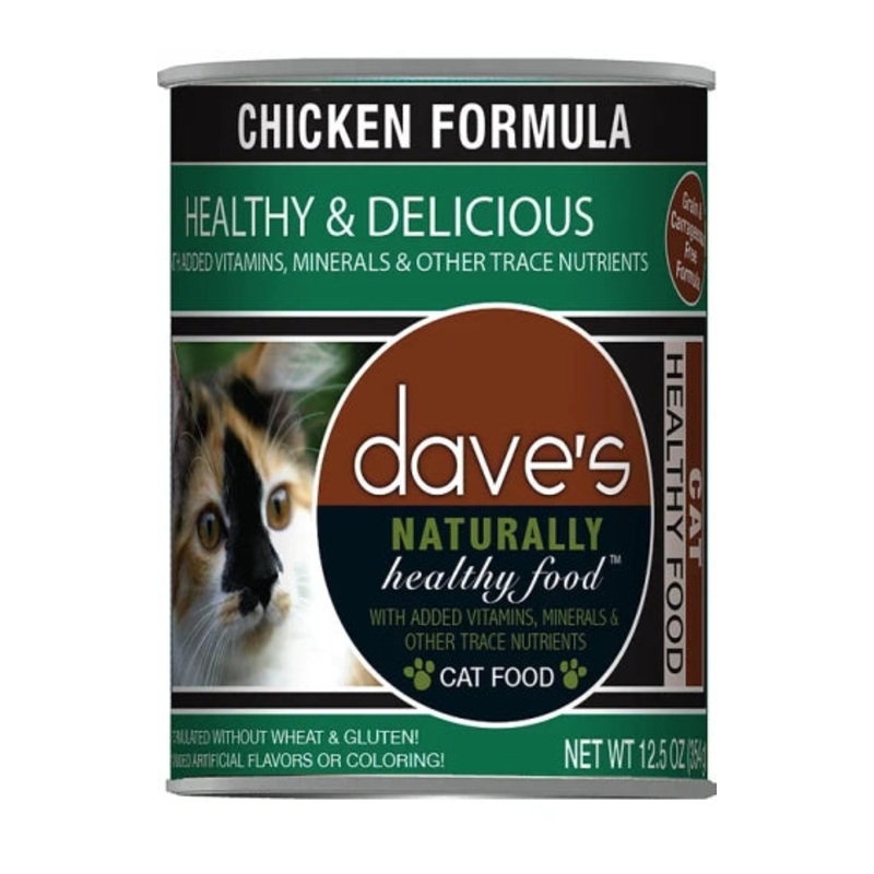 Dave’s Cat Food Naturally Healthy Chicken Formula